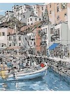 Protsvetnoy Paint by Numbers | Marina in a Town - MG2094E