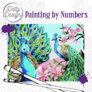 Dotty Designs Paint by Numbers | Peacock- DDP1004
