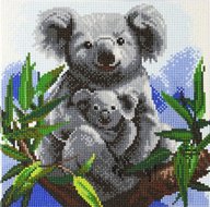 Crystal Art Kit | Diamond Painting Cuddly Koalas CAK-A87