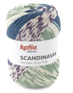 Katia Scandinavia kleur 300 Groen-Lila-Groenblauw