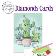 Diamond Painting Dotty Design Diamonds Cards | Cactus DDDC1019
