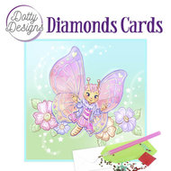 Diamond Painting Dotty Design Diamonds Cards | Butterfly DDDC1021
