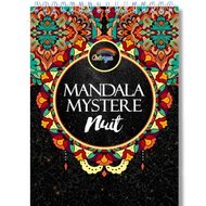 Colorya Kleuren voor Volwassenen | Mandala Mysterie bij nacht op nummer - Z* - COL1006