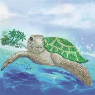 Crystal Card Kit | Diamond painting Turtle Paradise