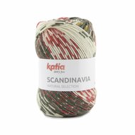 Katia Scandinavia kleur 353 Bruin-Framboosrood