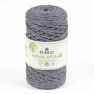 DMC Nova Vita Nr 4 Metallic kleur 012 Grijs