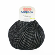 Adriafil Woolcot kleur 89 Zwart