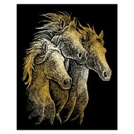 Krasfolie| Horses - GOLF20