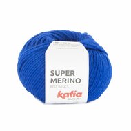 Katia Super Merino Kleur 45 Ultramarijn blauw