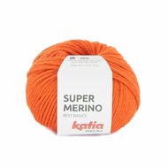 Katia Super Merino Kleur 46 Intens oranje