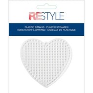 Restyle Plastic stramien hart 10 stuks 7,5 cm