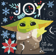 Crystal Card Kit | Diamond painting Star Wars Joy to the Galaxy