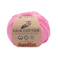 Katia Fair Cotton kleur 57 Medium roze