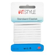 Restyle Standaard elastiek 4,5mm wit