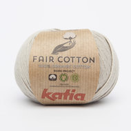 Katia Fair Cotton kleur 11 Parelmoer lichtgrijs
