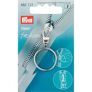Prym Fashion Zipper Ring zilver