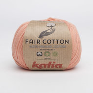 Katia Fair Cotton kleur 28 Zalm oranje
