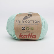 Katia Fair Cotton kleur 29 Witgroen
