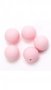 Durable siliconen kraal 5 stuks 12mm kleur 749 roze