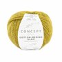 Katia Concept Cotton-Merino Glam kleur 302 Mosterdgeel