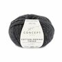 Katia Concept Cotton-Merino Tweed kleur 503 Donker grijs