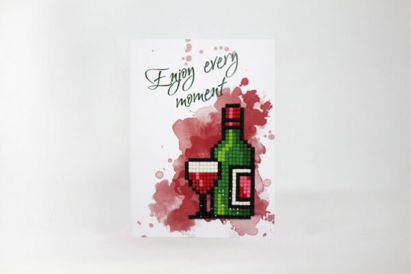 Diamond Paint Card Enjoy Every Moment WC0164