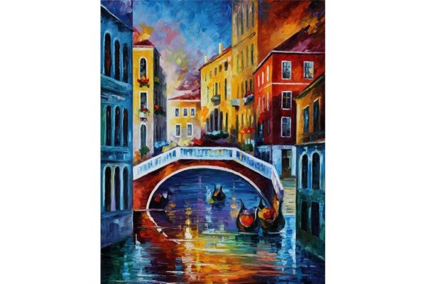 Wizardi Diamond Painting Kit Venetian Colours WD119