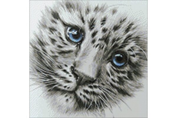 Wizardi Diamond Painting Kit Little Predator WD2342