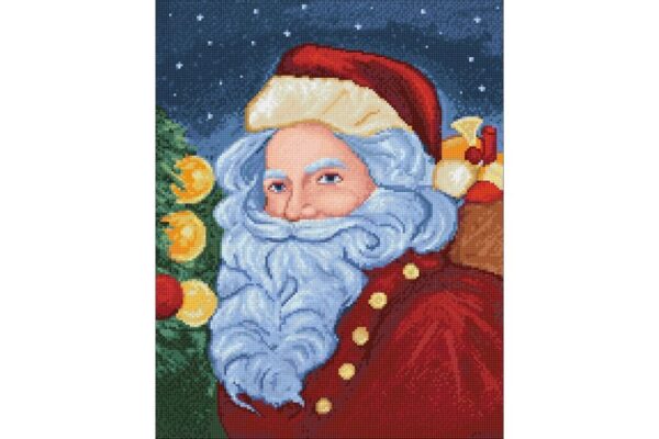 Wizardi Diamond Painting Kit Santa Claus WD2463