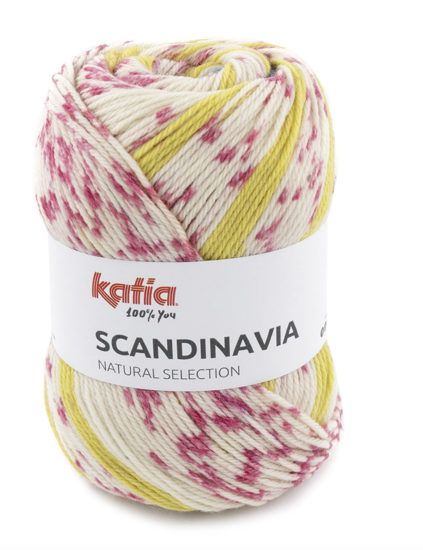 304 Donker blauw-bleekrood-geel