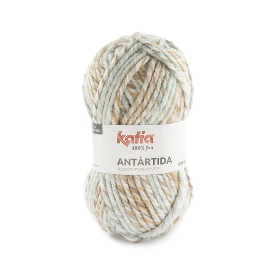 Kleur 303 Licht bruin-Licht turquoise-Oranje bruin