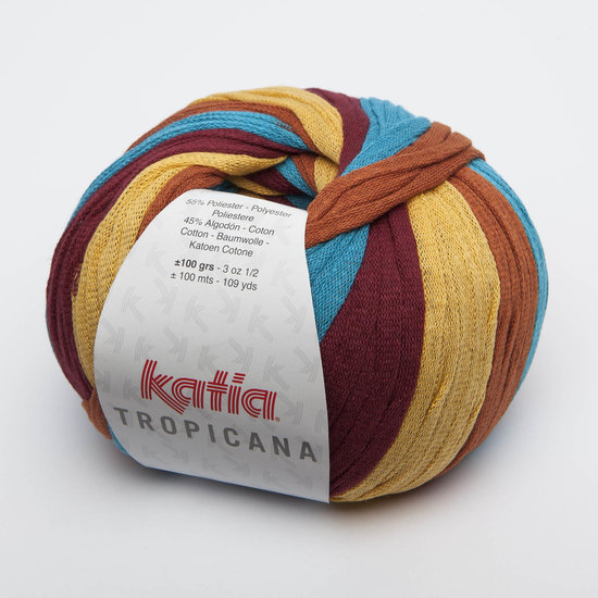 305 Groenblauw wijnrood pasteloranje