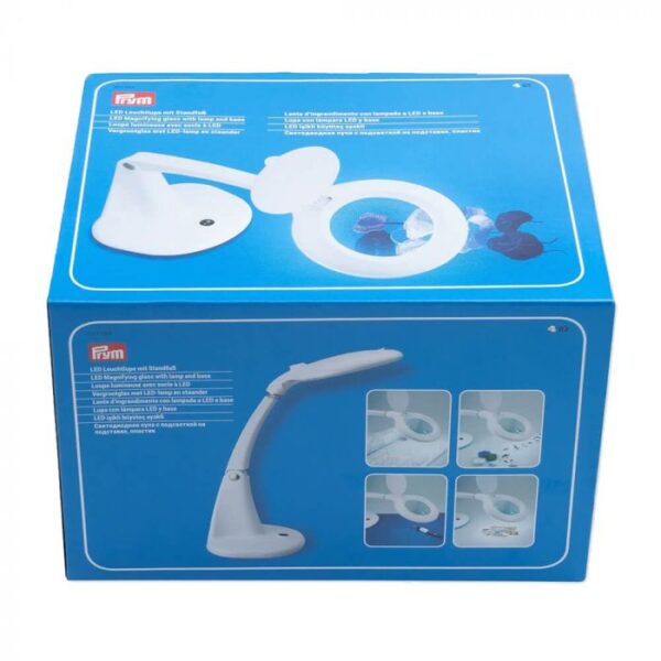 Prym Vergrootglas met LED-lamp en staander
