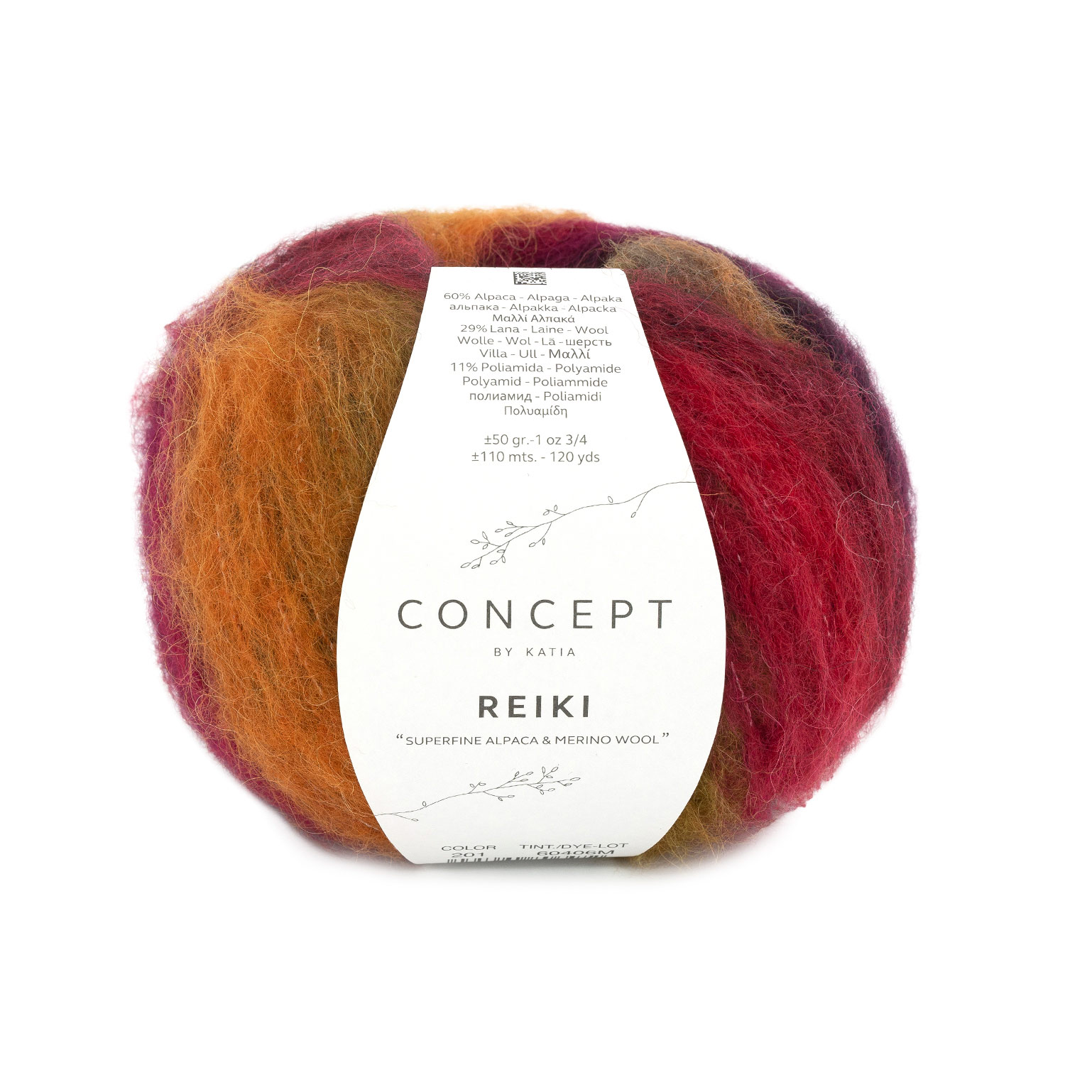 201 Rood-Zwart-Kaki-Bruin