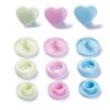 Prym Love Drukknopen 'Color Snaps' hart - Afbeelding 2
