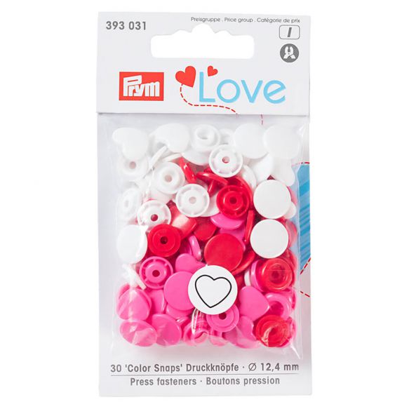 Fuchsia, Rood, Wit