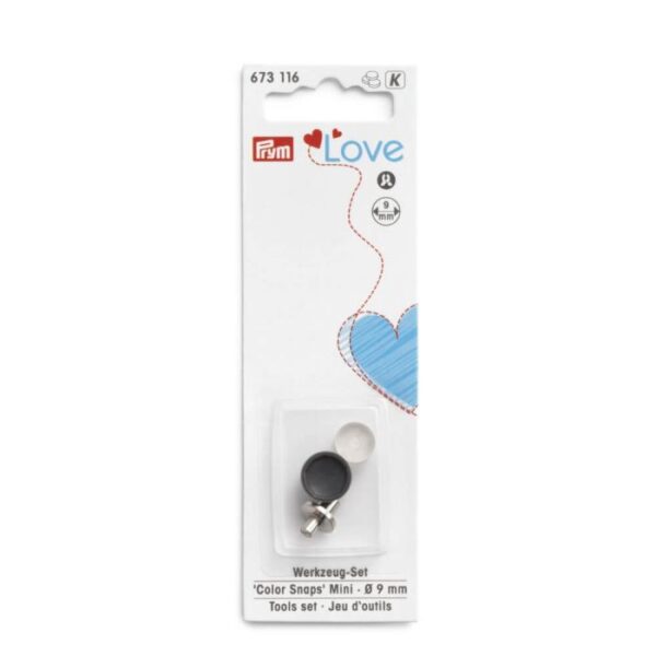Prym Love Drukknopen Mini 'Color Snaps' Gereedschapset