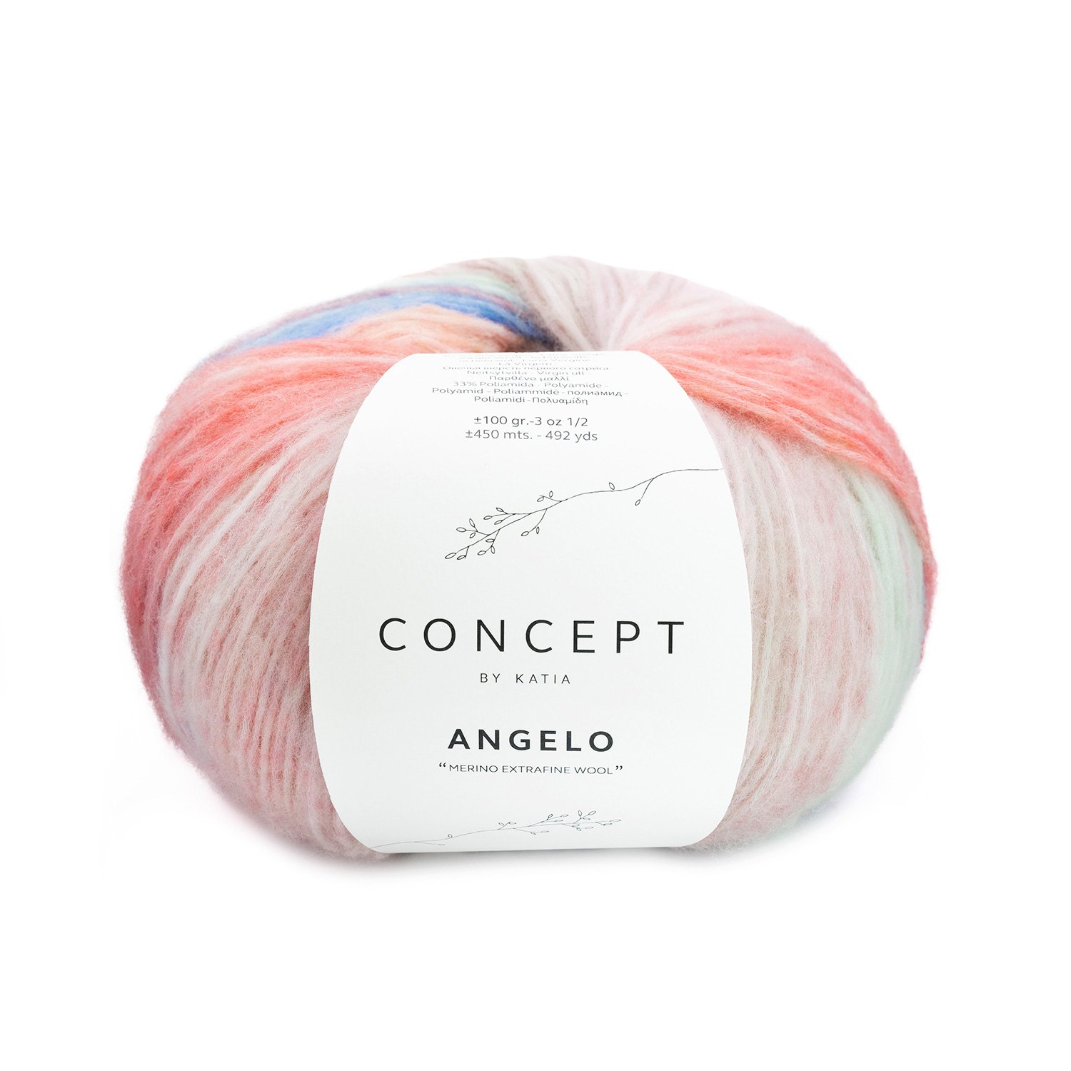 100 Blauw-Ecru-Koraal