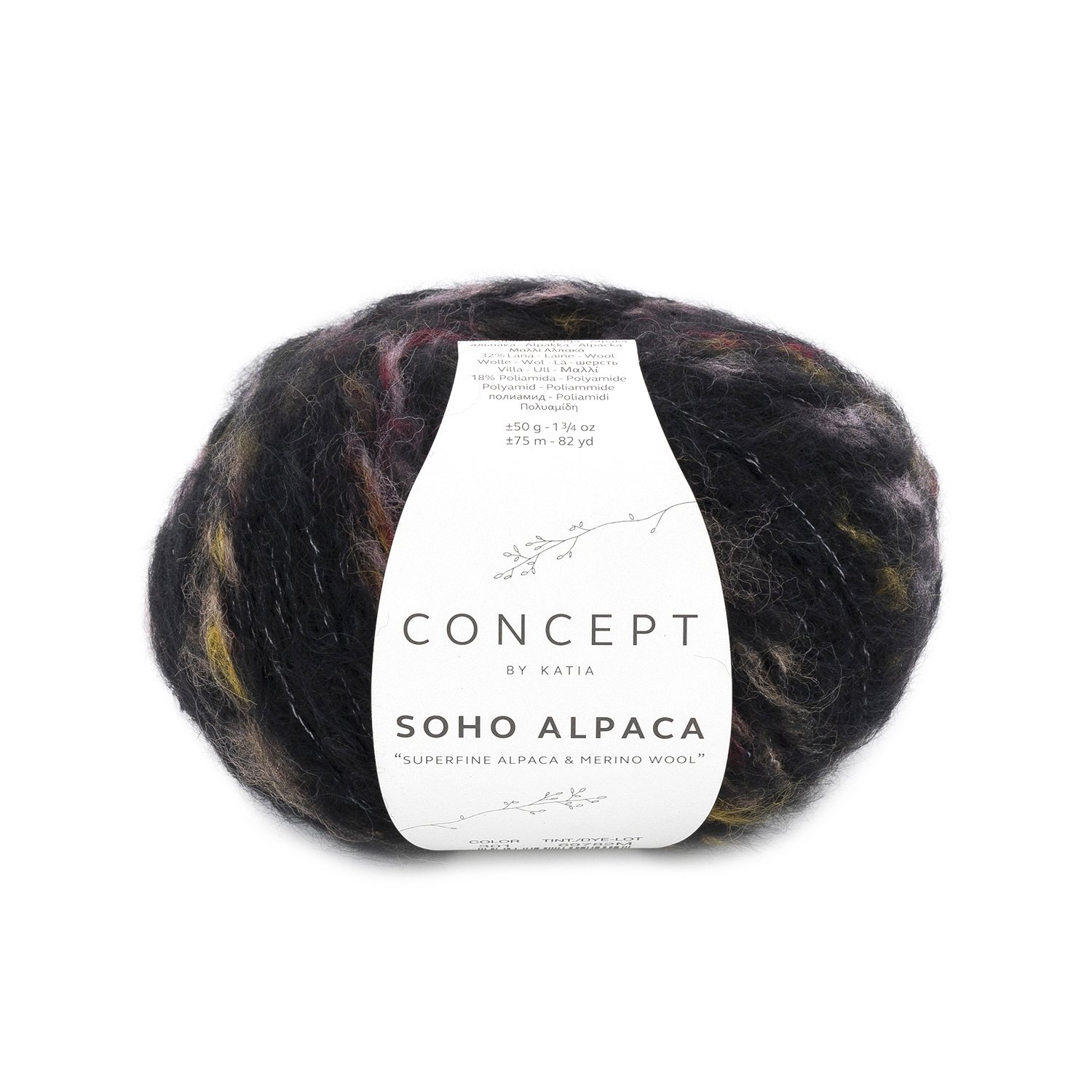 301 Zwart-Meerkleurig