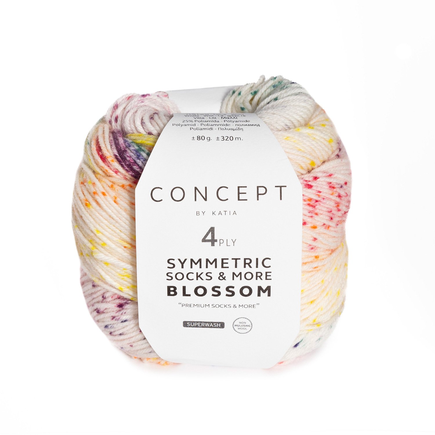 65 Geel-Fuchsia-Lila-Groen