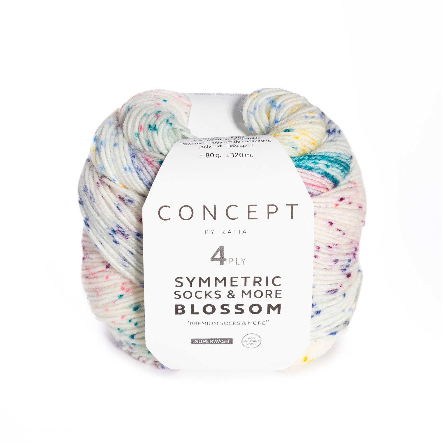 64 Kauwgom roze-Medium blauw-Citroengeel