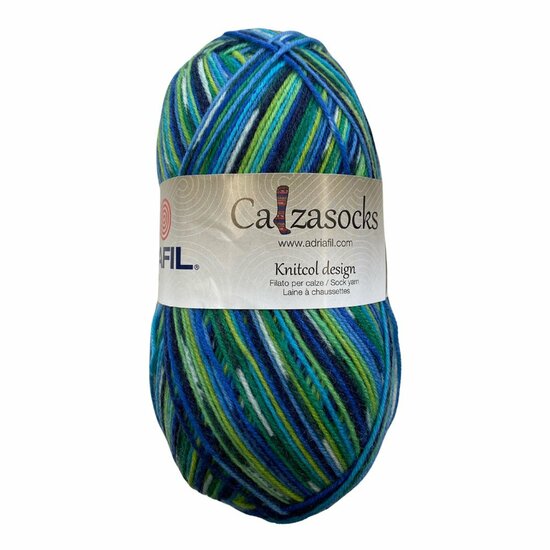 kleur 164 blauwgroen patroon