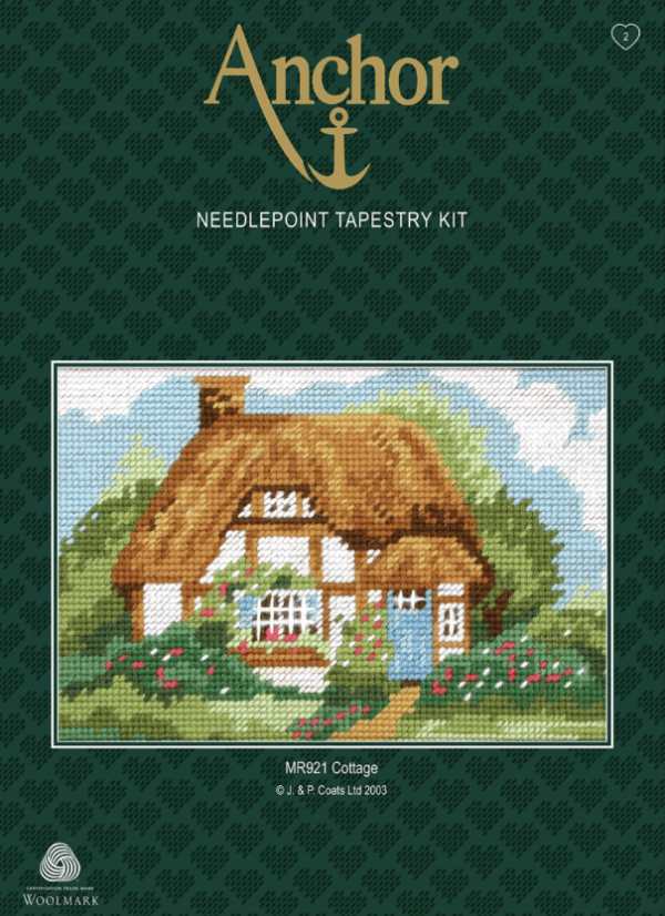 Anchor Borduurpakket - voorbedrukt Cottage