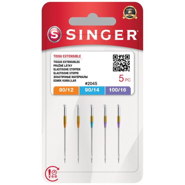 Singer Stretch naaimachinenaalden assortiment