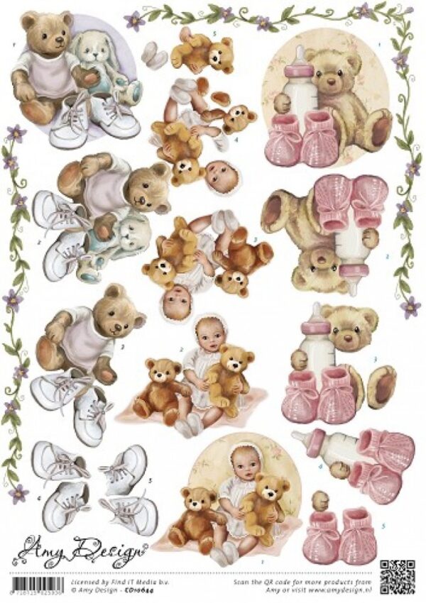 Knipvel - Amy Design -Baby - CD10644