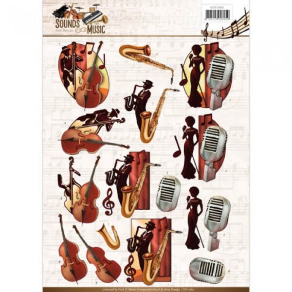 Knipvel - Amy Design -Jazz - Sounds of Music- CD11062