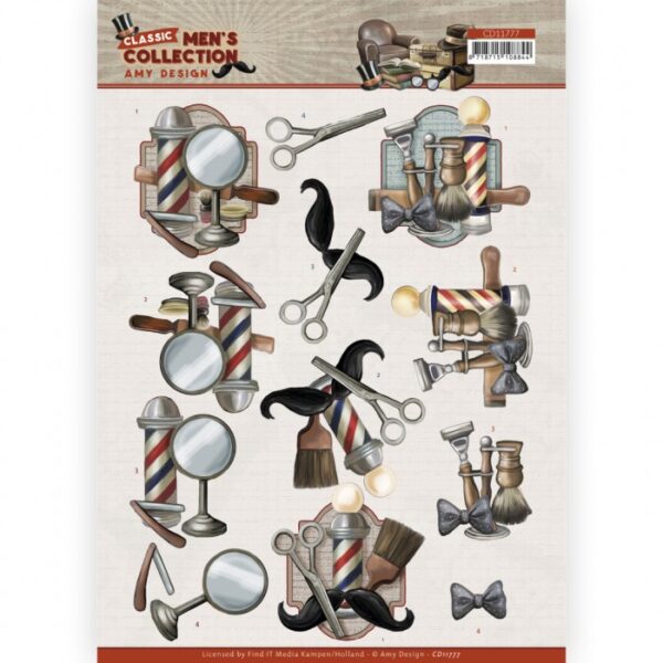 knipvel - Amy Design Classic men's Collection - Barber- CD11777