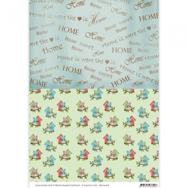 knipvel-3D-Yvonne Creations - Backgroundsheets - Moving Madness - BGS10028