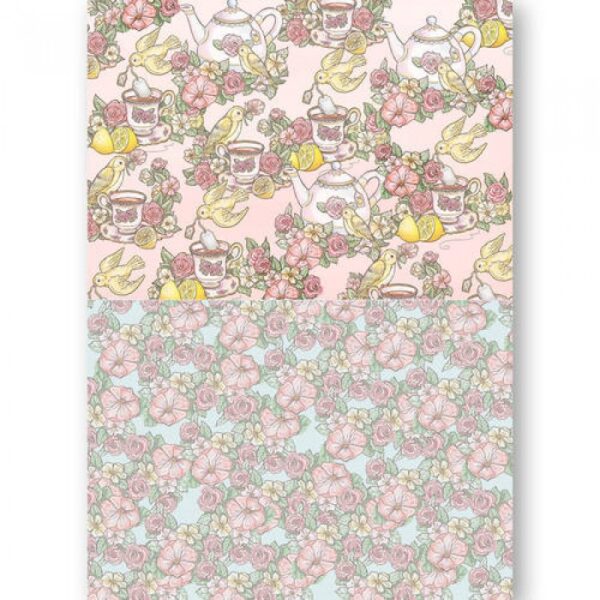 knipvel-3D-Yvonne Creations - Background Sheets - Get Well Soon - BGS10036