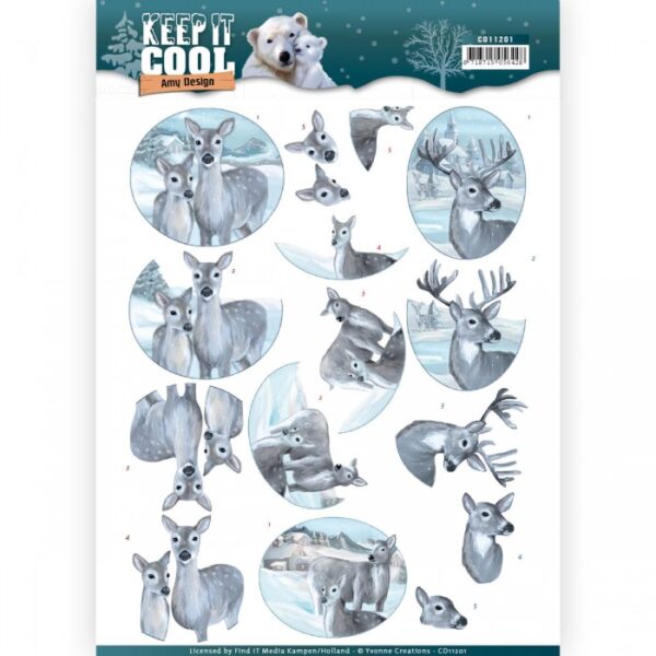 knipvel-Amy-Design-Deers - Keep it Cool-CD11201
